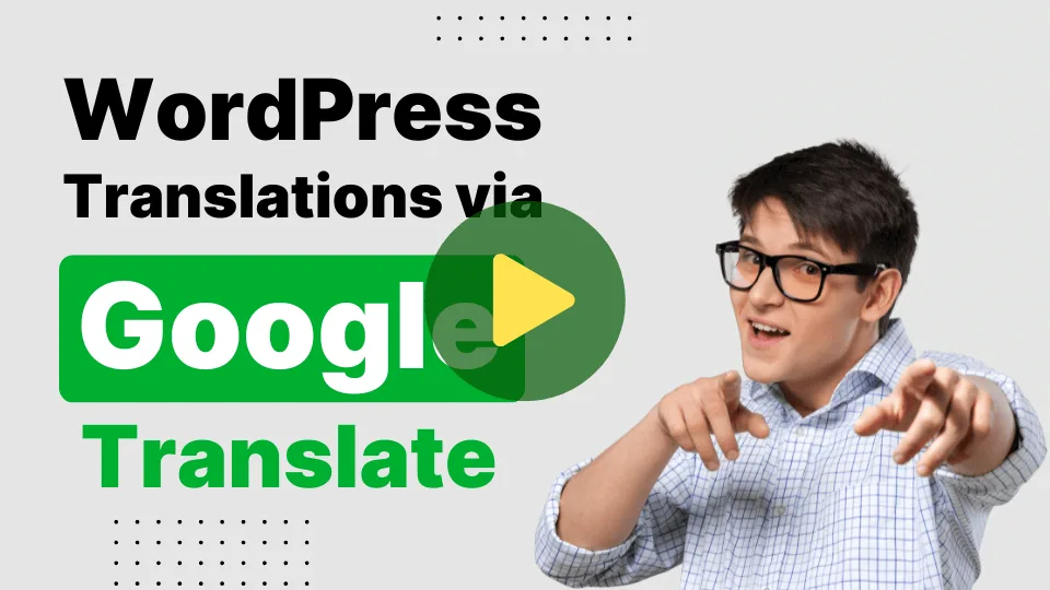 Google Translate voor WordPress