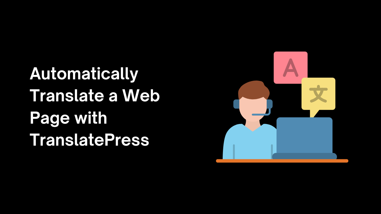Traduzir automaticamente com o addon TranslatePress